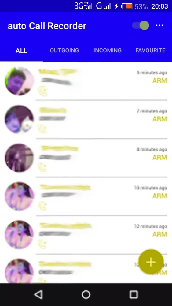 Screenshot di AUTO RECORDER CALLS
