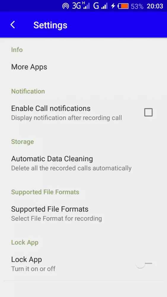 Screenshot di AUTO RECORDER CALLS