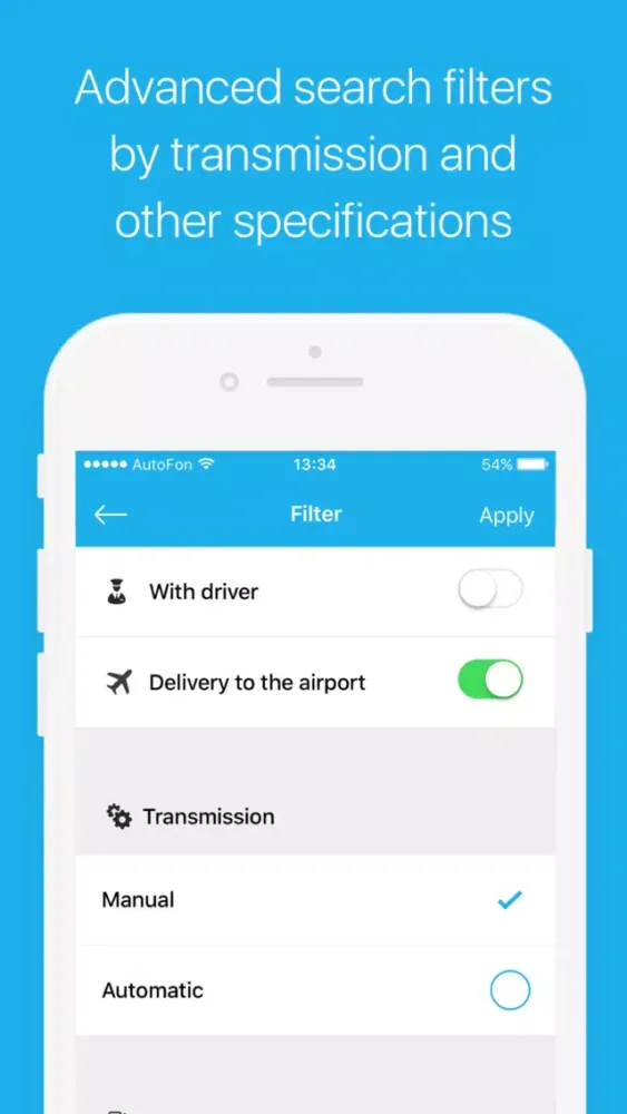 AUTO.rent Car rental App سکرین شاٹس