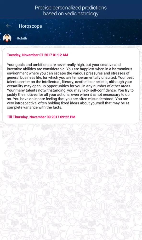 Capturas de pantalla de Horoscope & Predictions
