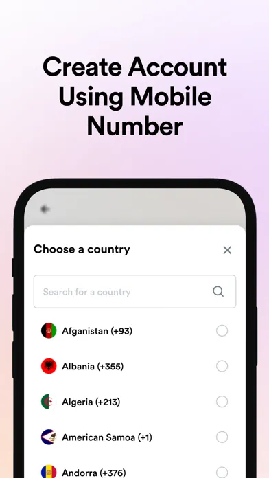 Wind.app Borderless Transfers Screenshots