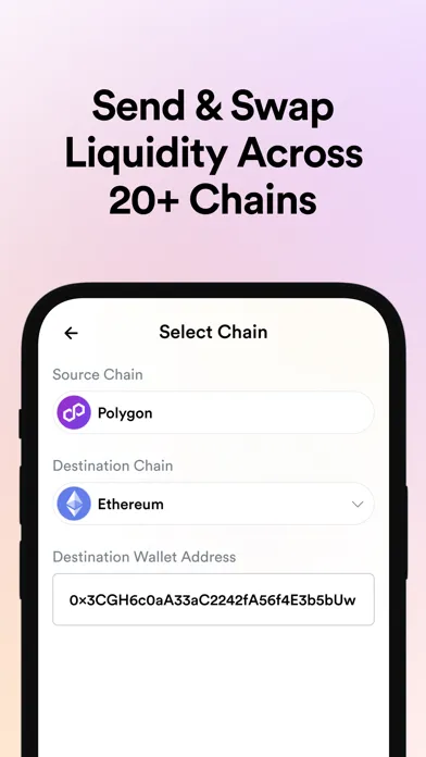 Wind.app Borderless Transfers Screenshots