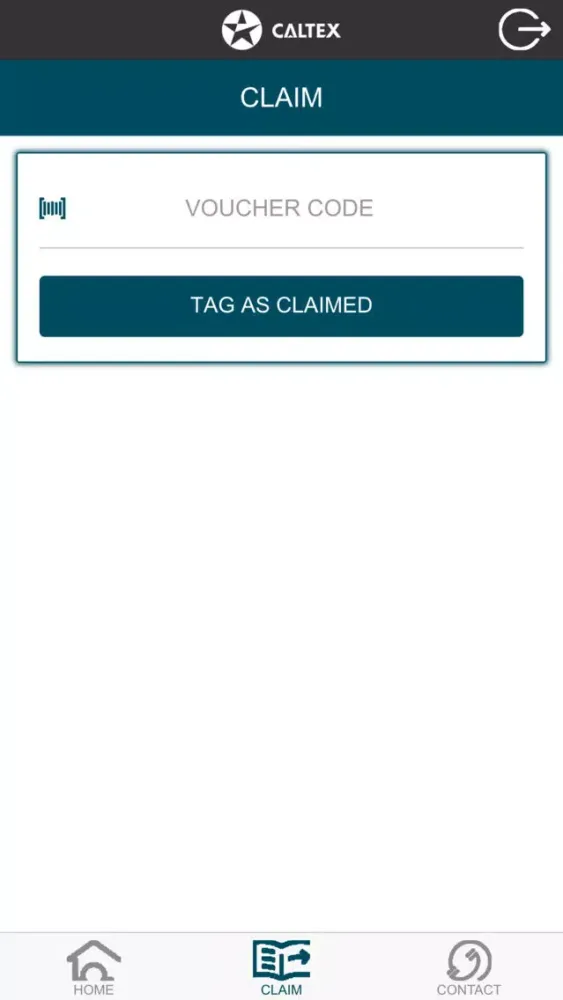 Tangkapan skrin Caltex LubeRewards Merchant