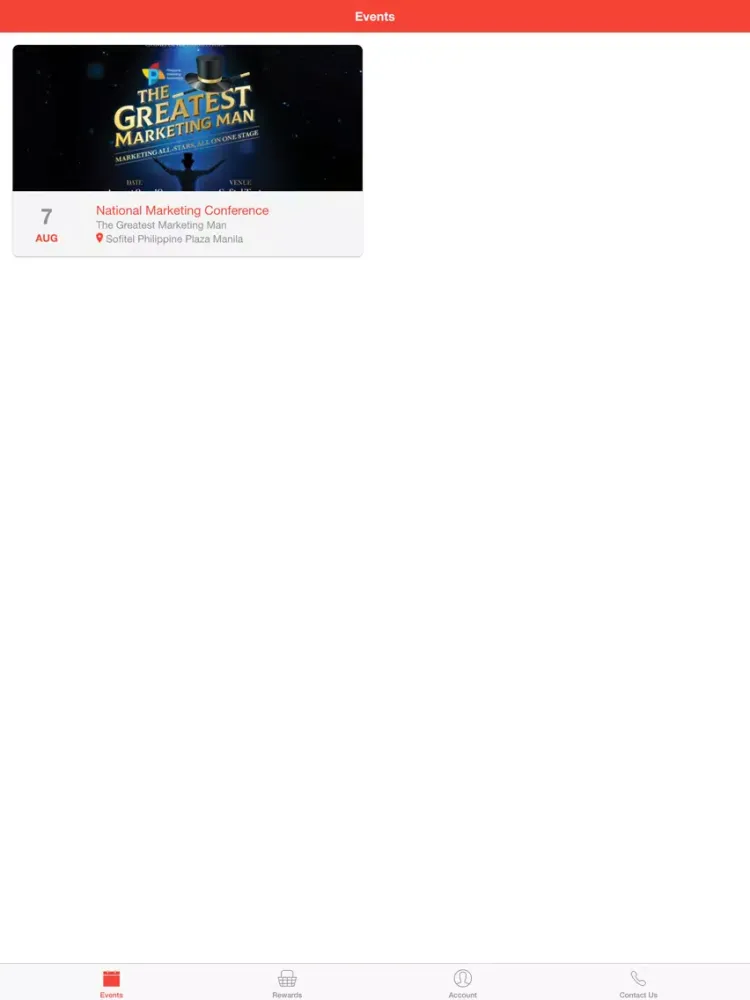 PMA Loyalty and Event App iPad 應用截圖