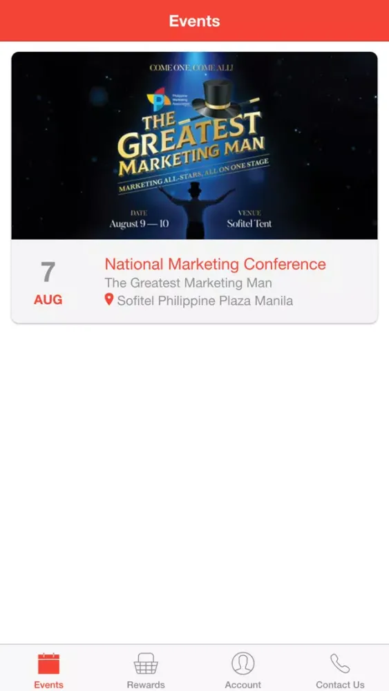 PMA Loyalty and Event App應用截圖