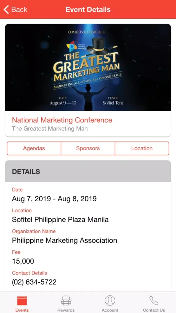 PMA Loyalty and Event App應用截圖
