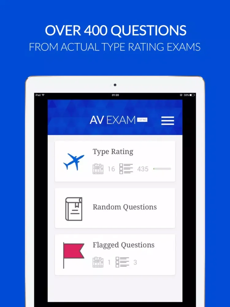 ภาพหน้าจอของ B737NG Type Rating & Exam Prep iPad 