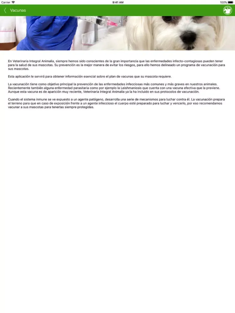 صور Animalia Veterinaria Integral iPad 