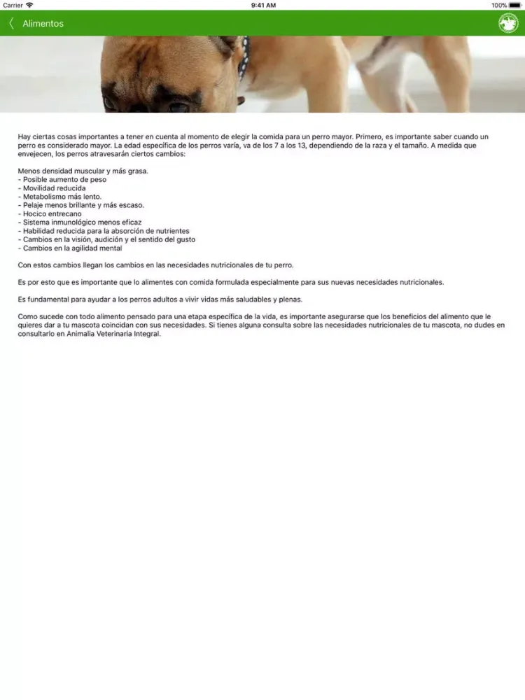 صور Animalia Veterinaria Integral iPad 
