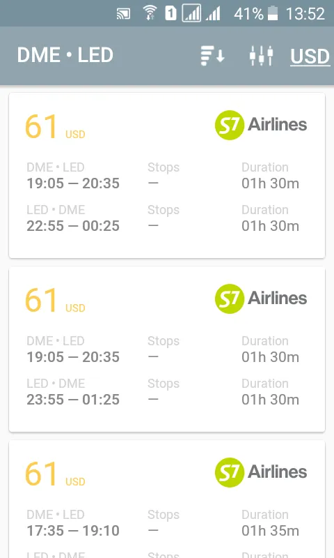 Cheap Flights سکرین شاٹس