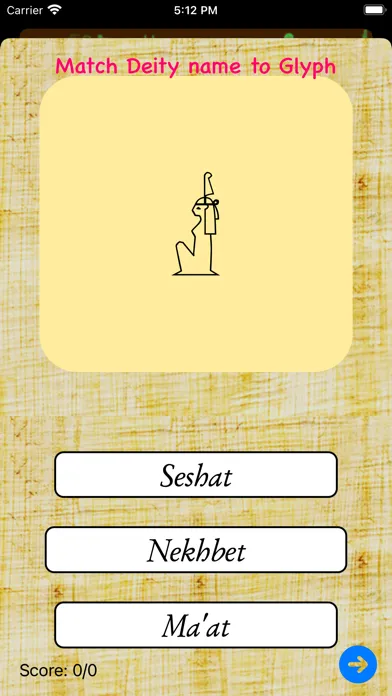 Hieroglyph FlashCards应用截图