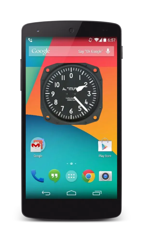 Aviator Clock Screenshots