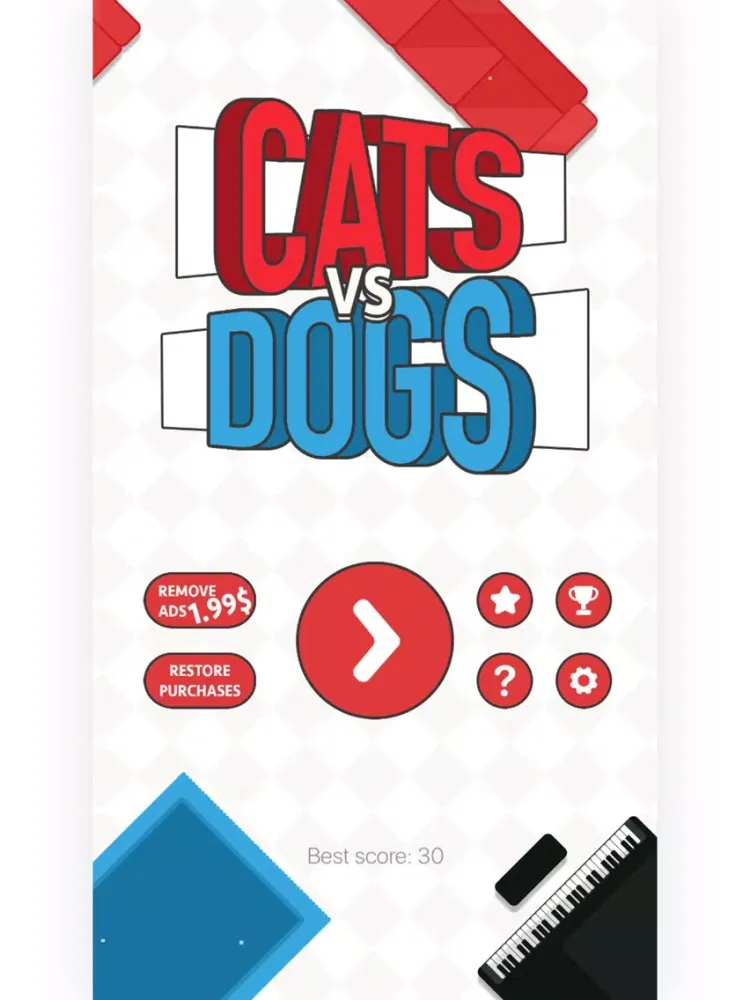 Zrzuty ekranu Cats VS Dogs - Animals War iPad 