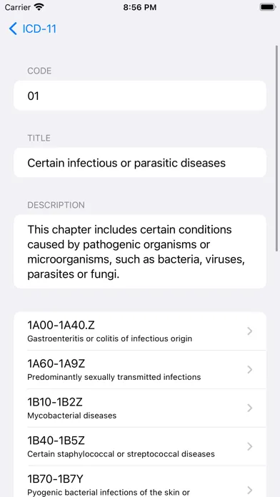 Tangkapan layar ICD.11