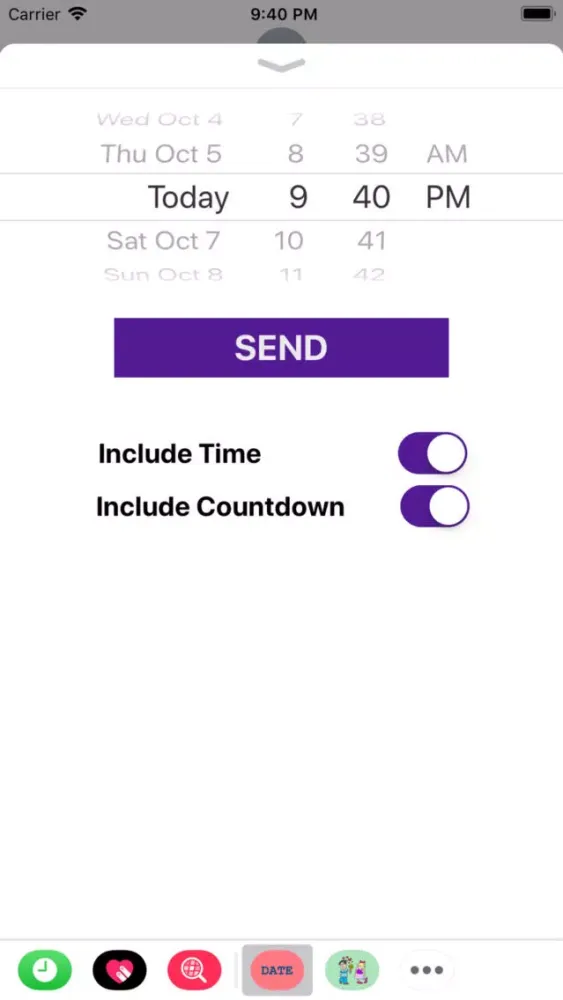 Pick a Date Screenshots