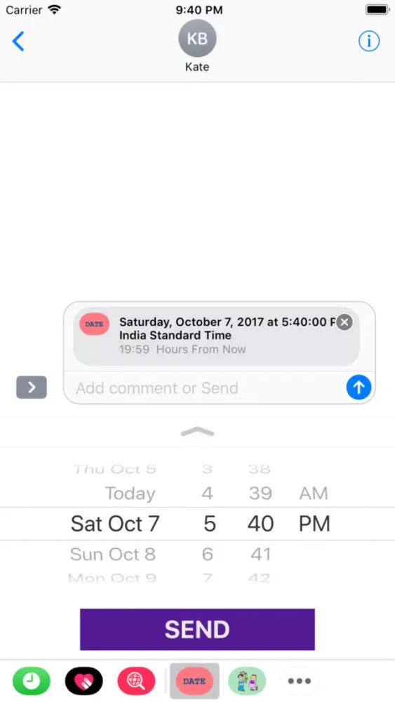 Pick a Date Screenshots