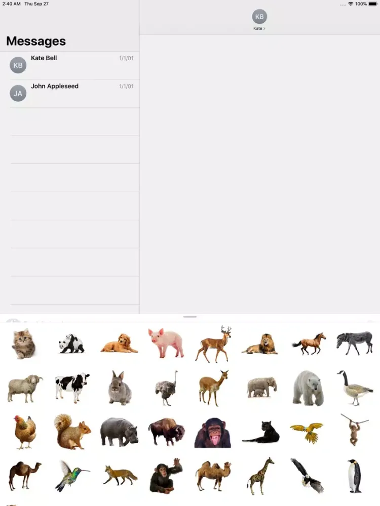 Zrzuty ekranu Real Animals iPad 