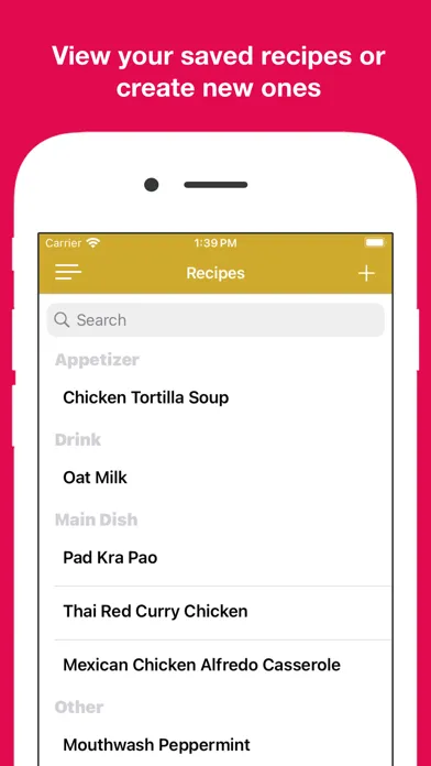 Save My Recipe سکرین شاٹس