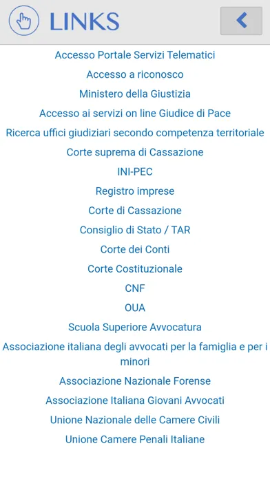 Screenshot di Ordine Avvocati Pescara
