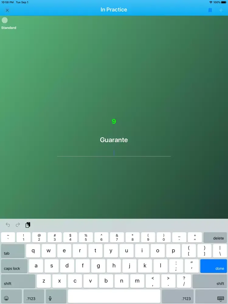 Capturas de pantalla de Tobi Words iPad 