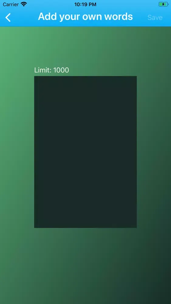 Capturas de pantalla de Tobi Words