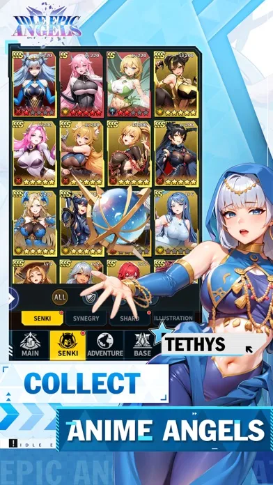 Capturas de pantalla de Idle Epic Angels of Fate