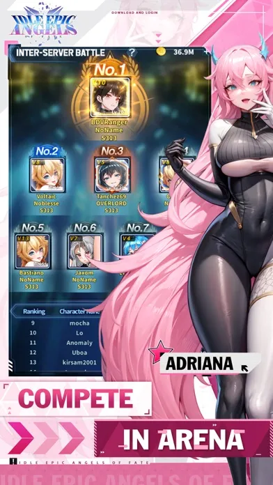 Capturas de pantalla de Idle Epic Angels of Fate