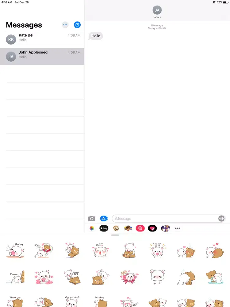Screenshot di love Couple : Milk & Mocha Sti iPad 