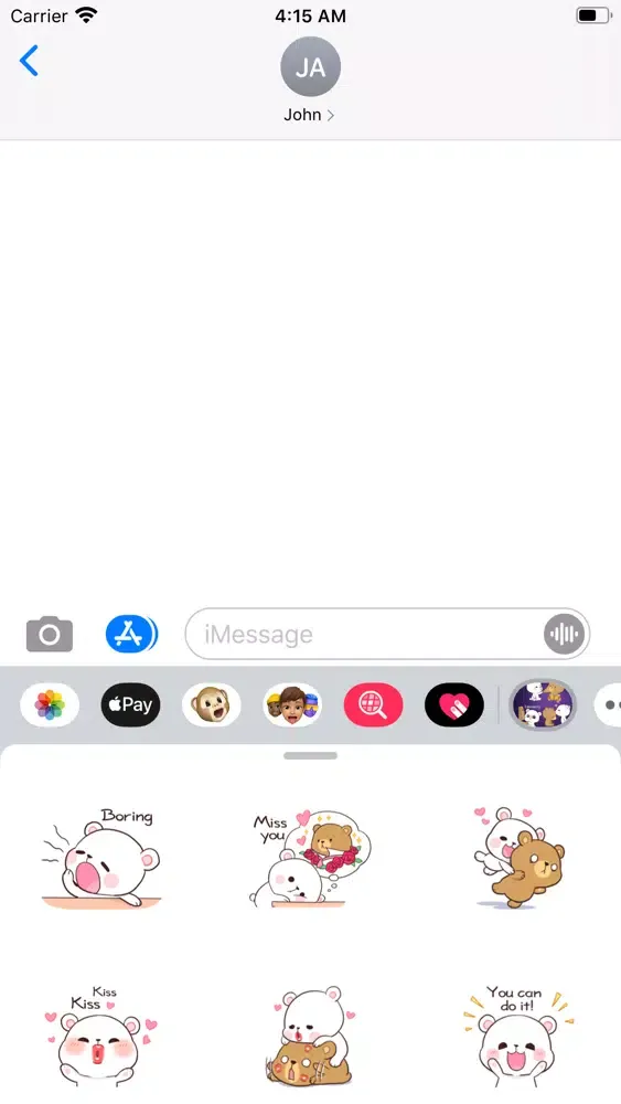 Screenshot di love Couple : Milk & Mocha Sti