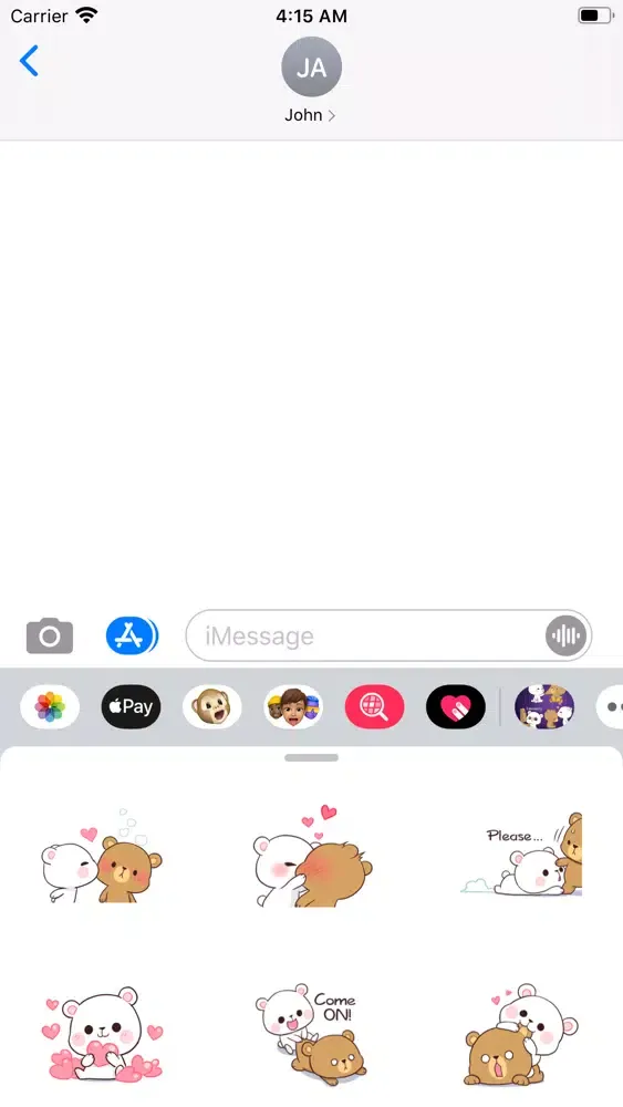 Screenshot di love Couple : Milk & Mocha Sti