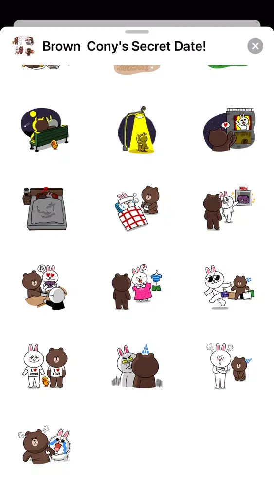 Скриншоты Brown And Cony's Secret LDate!
