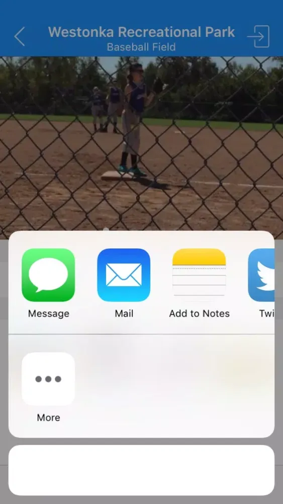 Baseball Field Finder Screenshots