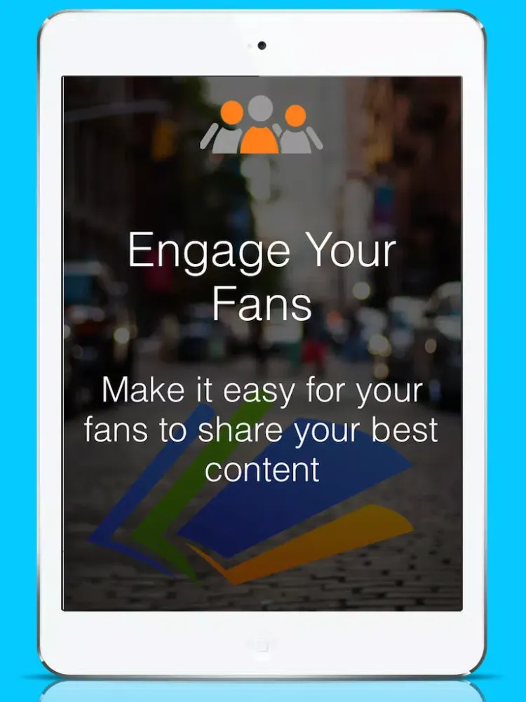 Tangkapan layar Go Viral Books - We make it easy for your fans to promote your content iPad 