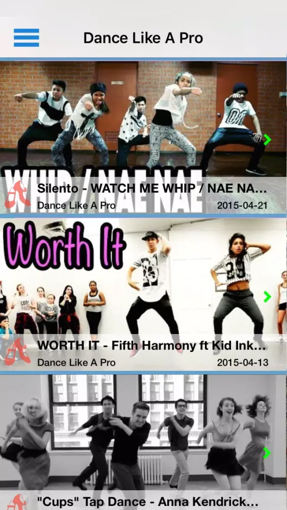 Capturas de tela do How To Dance Like A Pro Tutorials