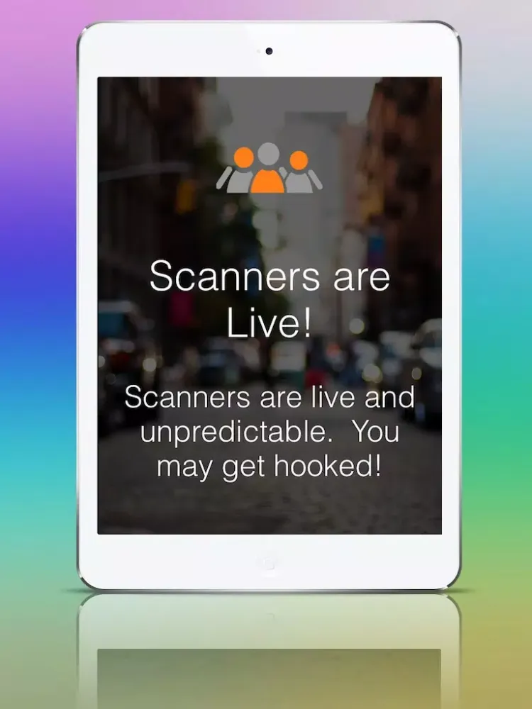 ภาพหน้าจอของ New York Scanners iPad 