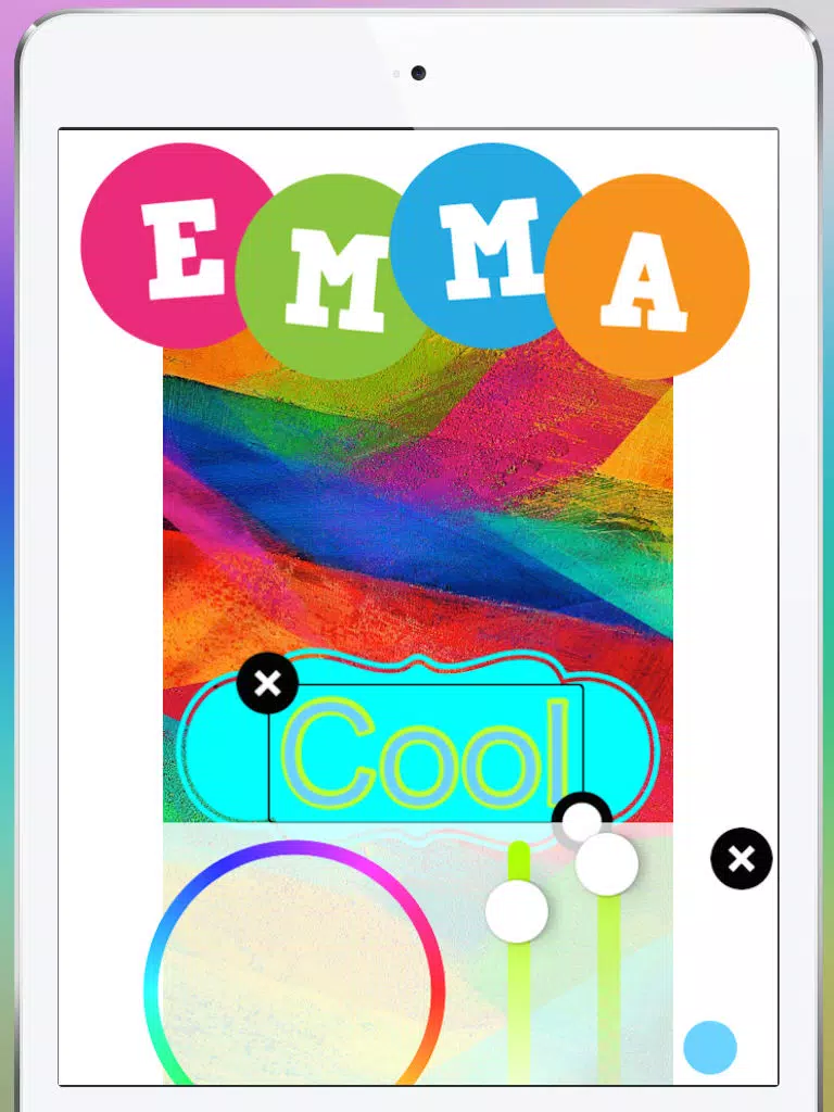 Captures d'écran de Dots - Your Easy to Use Monogram Maker iPad 