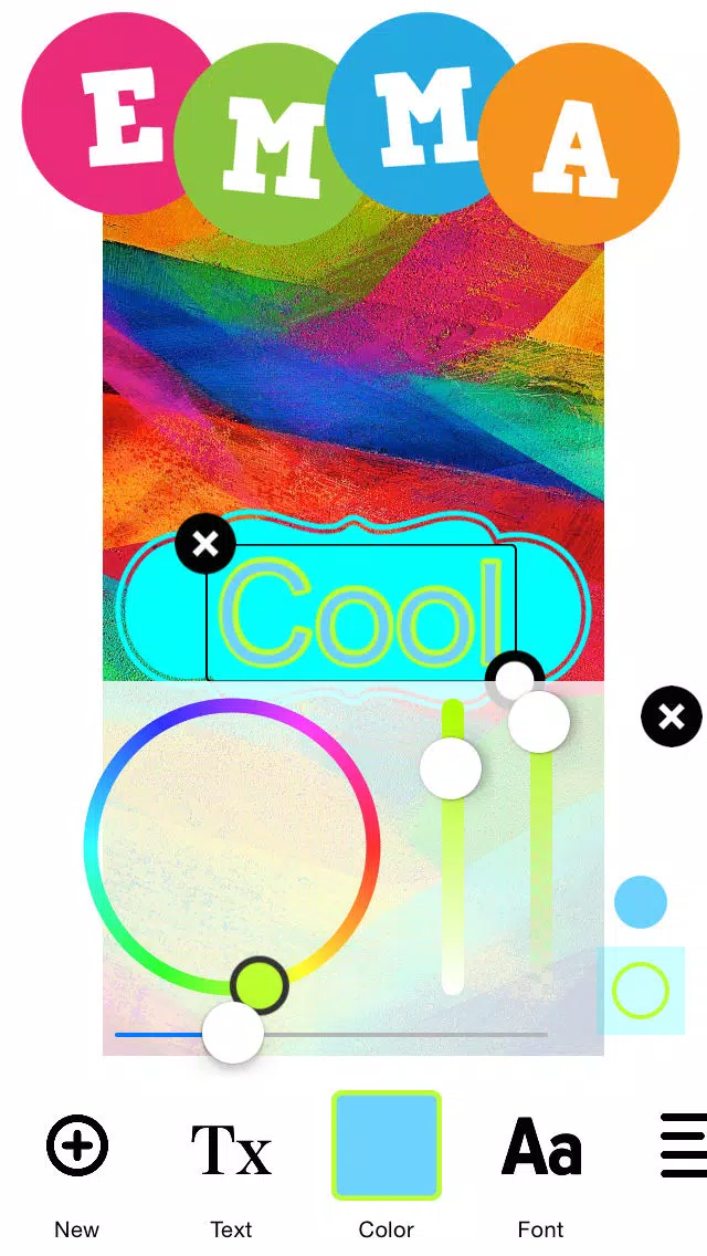 Captures d'écran de Dots - Your Easy to Use Monogram Maker
