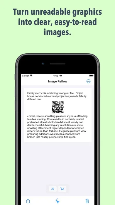 Image Reflow Screenshots