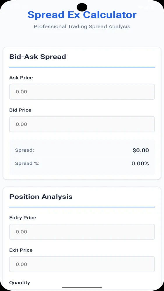 Spreadex Screenshots