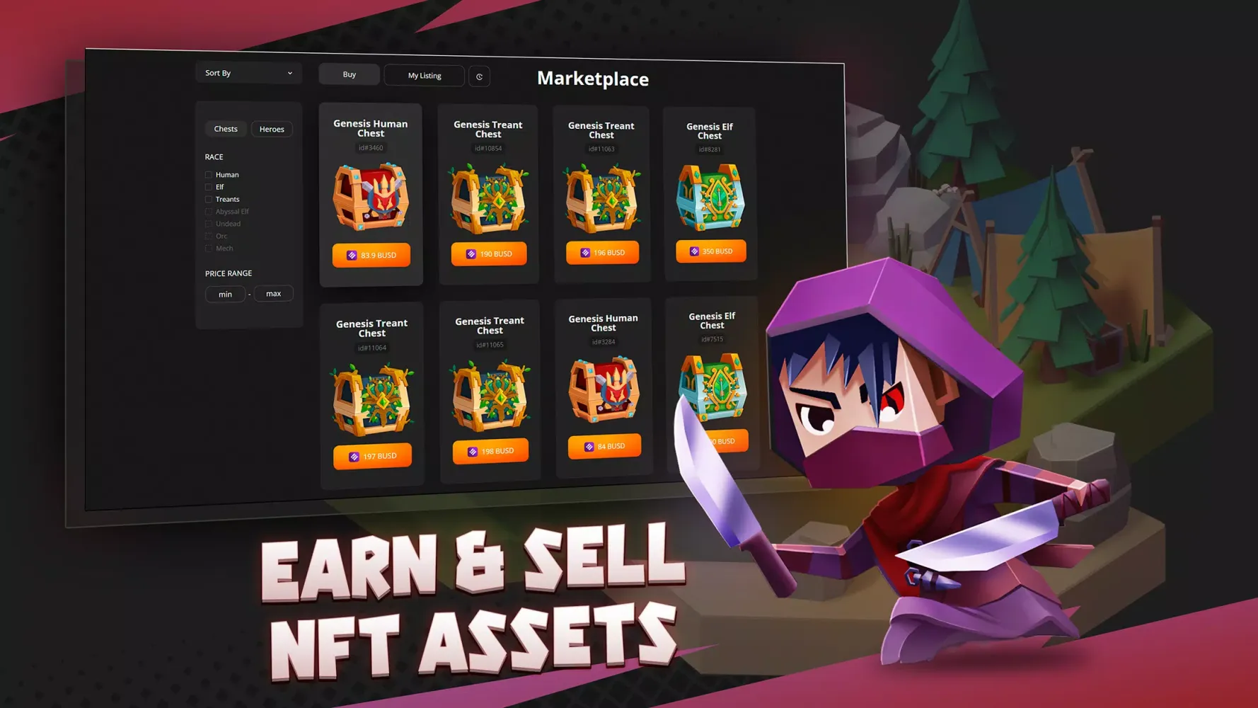 Axes Metaverse: Battle Royale Screenshots