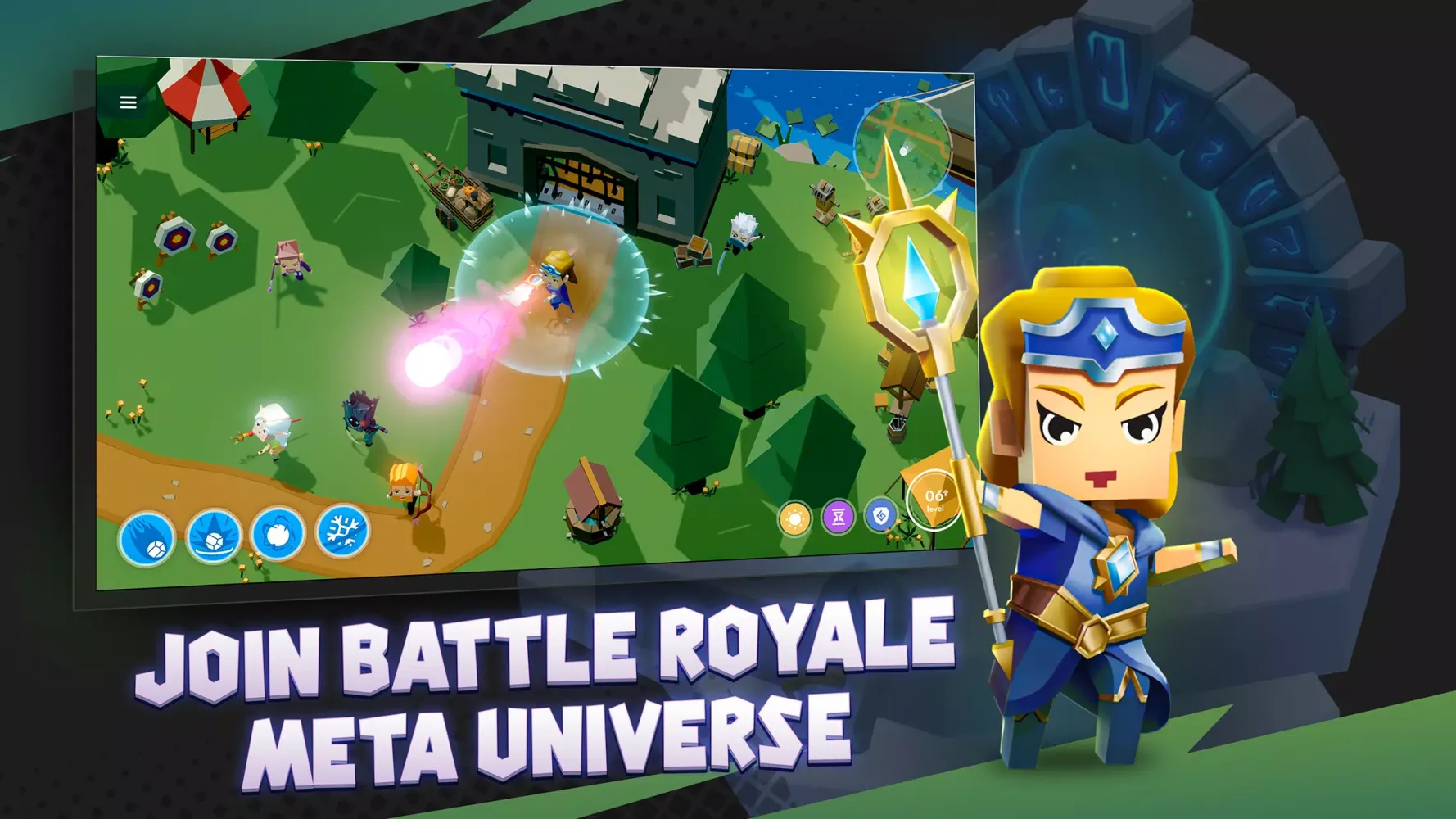 Axes Metaverse: Battle Royale Screenshots