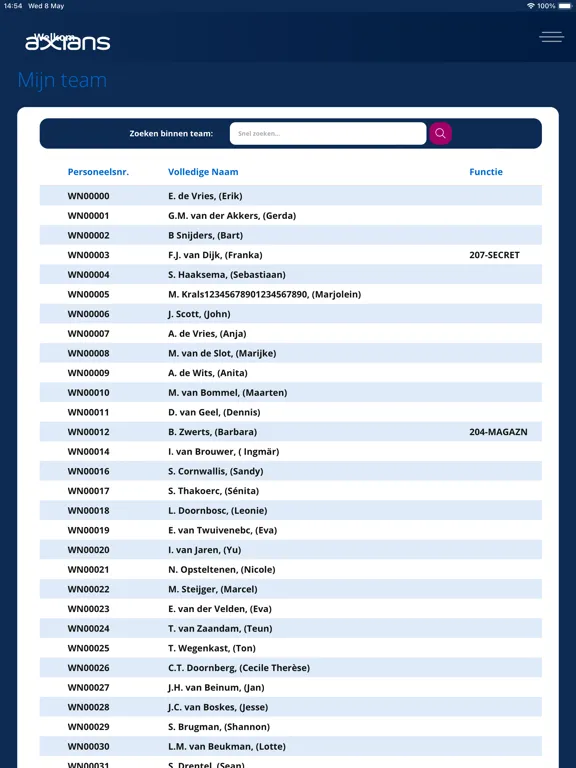 HRM Suite 365 iPad  Screenshots