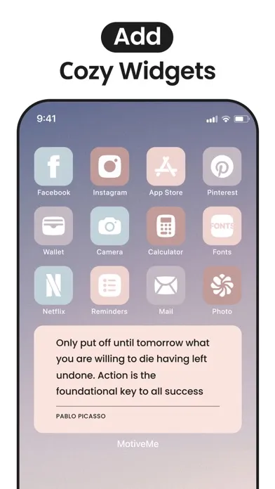 Capturas de pantalla de Motivation Quotes: Daily Focus