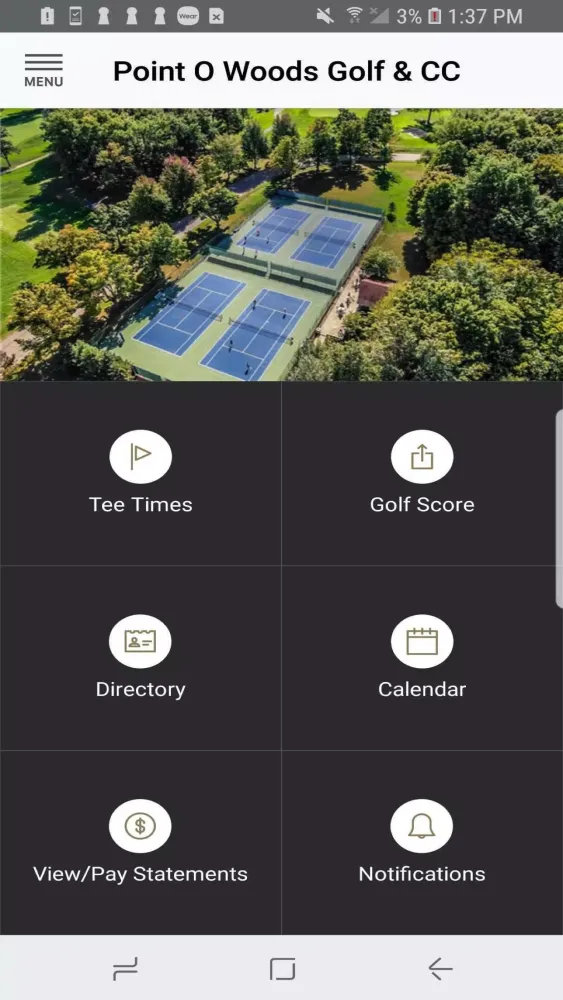 Point O Woods Golf & CC 스크린샷