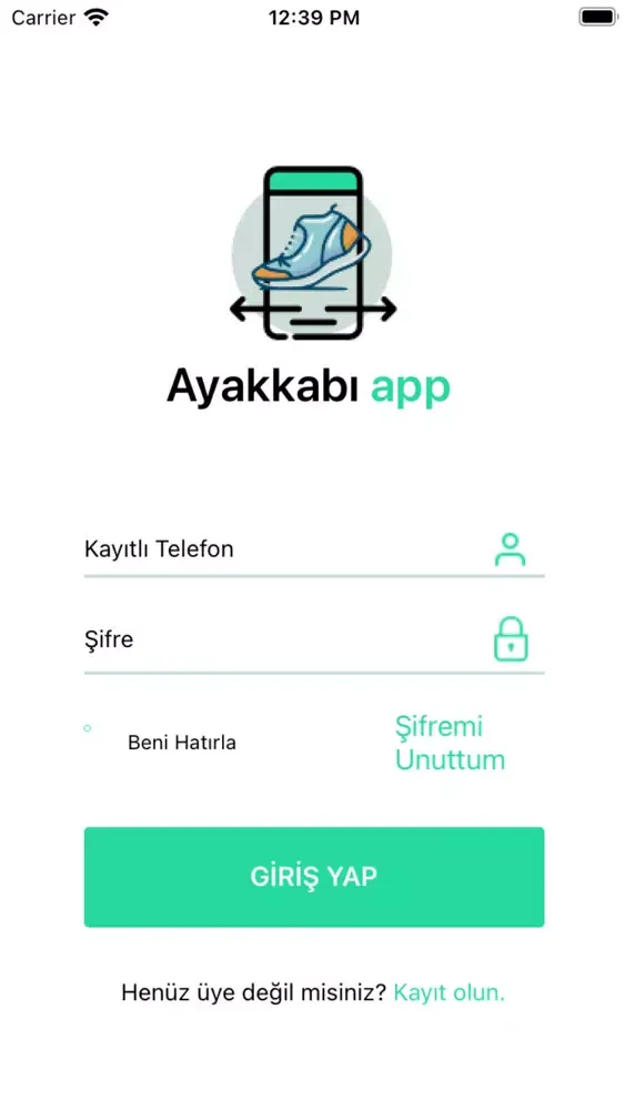 Ảnh chụp màn hình của Ayakkabı App