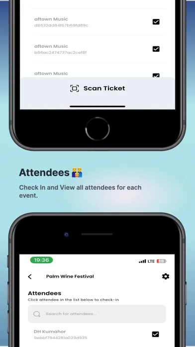 Screenshot di Ayatickets Check-Ins