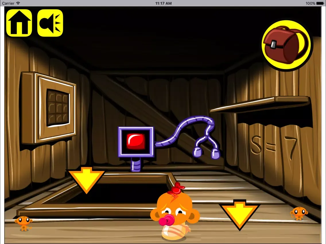 Capturas de tela do Funny Monkey Series Mask iPad 