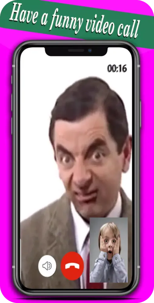 Screenshot di fake call from mr funny
