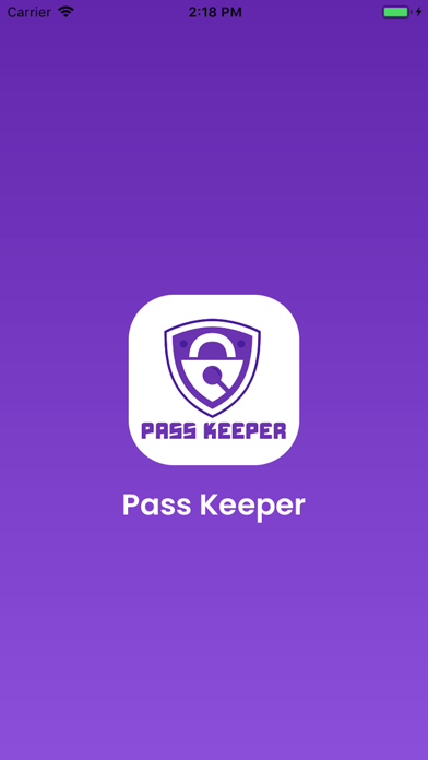 Captures d'écran de Pass Keeper - securely save
