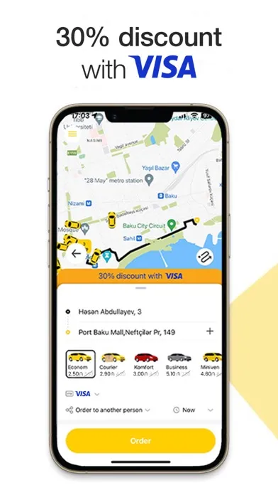 Скриншоты 189 TAXI - Discount with Visa